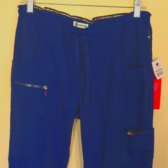 Koi Lite Performance Stretch Slim Fit "Peace" Scrub Pants - Picture 2 of 7